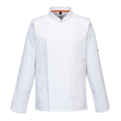 Veste de cuisine manches longues ventilée CLIMAT | Portwest - Légère et Respirante