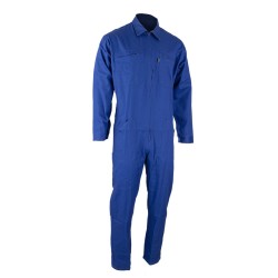 combinaison de travail grande taille bleu coton