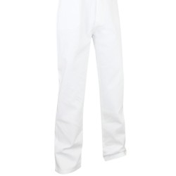 Salopette de peintre coton blanche LMA | Résistante & fonctionnelle | Poches pratiques | 100% coton