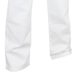 Salopette de peintre coton blanche LMA | Résistante & fonctionnelle | Poches pratiques | 100% coton