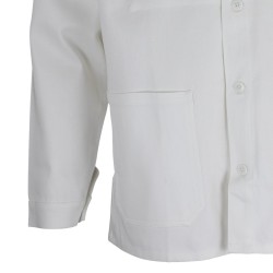 Veste de peintre blanche en coton - LMA - Qualité et fonctionnalité