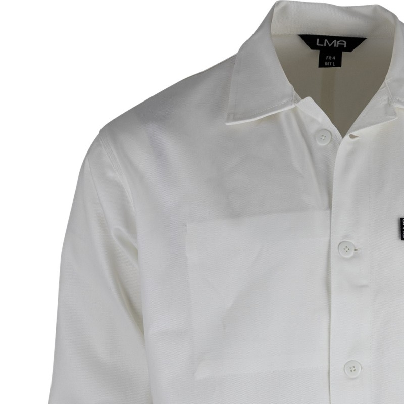 Veste de peintre blanche en coton - LMA - Qualité et fonctionnalité