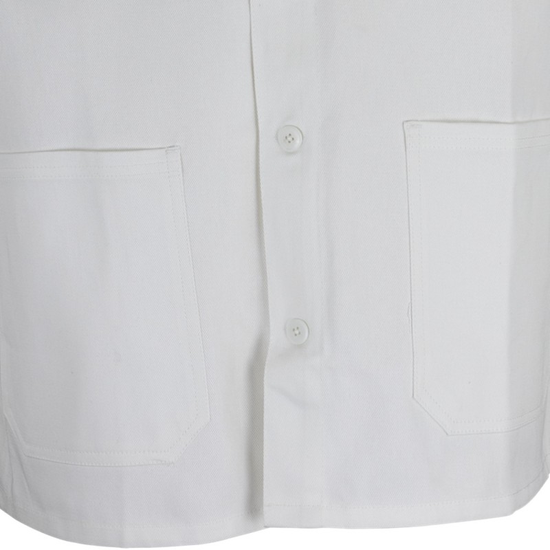 Veste de peintre blanche en coton - LMA - Qualité et fonctionnalité