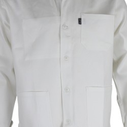 Veste de peintre blanche en coton - LMA - Qualité et fonctionnalité