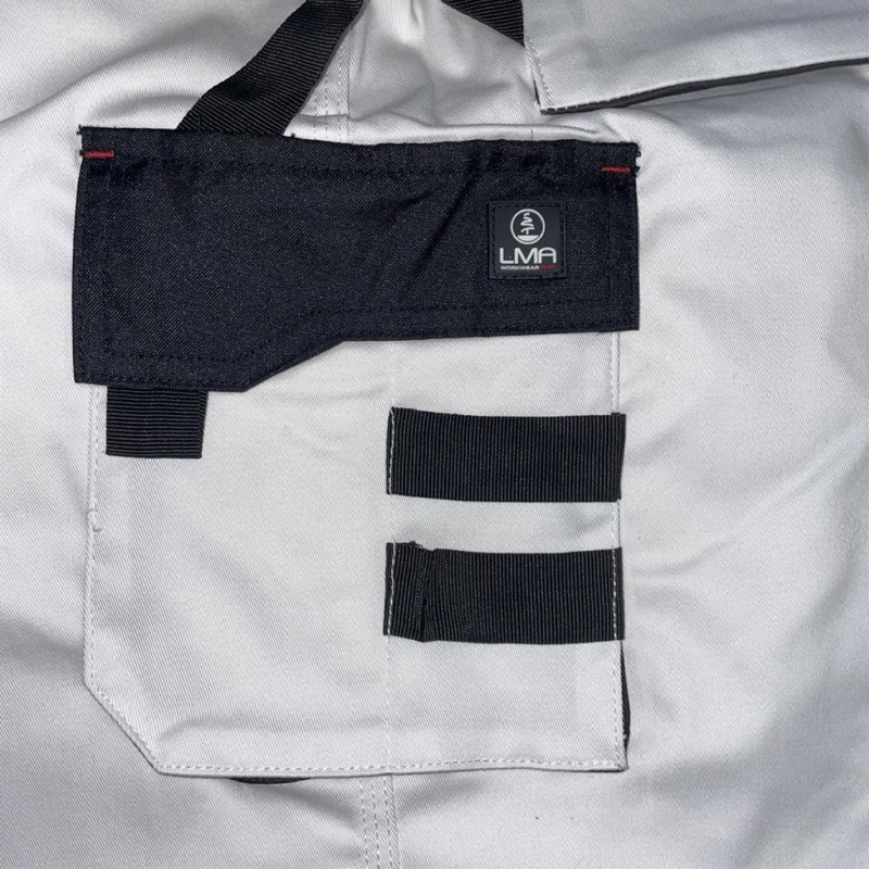 Bermuda de peintre stretch METAL FREE THEMIS de chez LMA