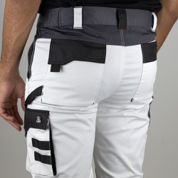 Pantalon peintre stretch poches genoux VAISSEAUX de chez LMA