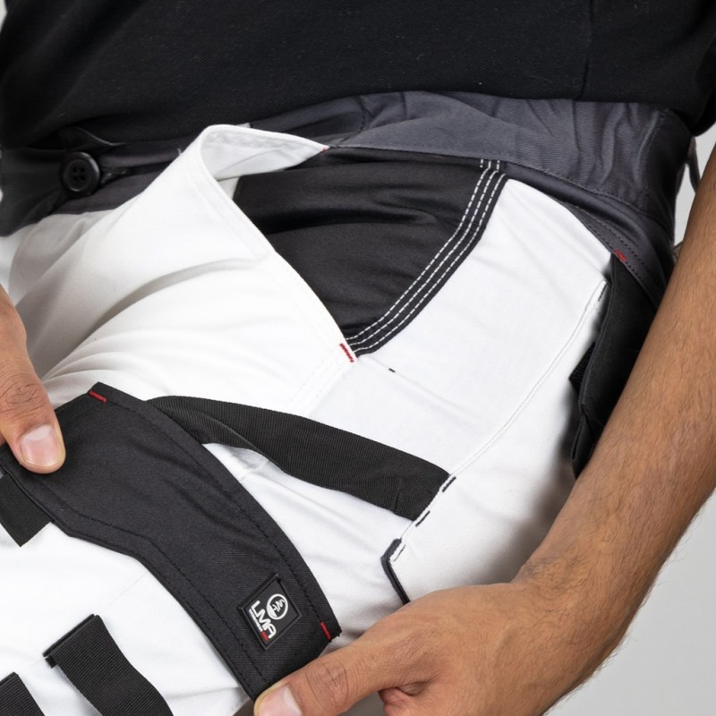 Pantalon peintre stretch poches genoux VAISSEAUX de chez LMA