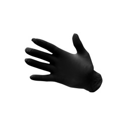 GANT JETABLE NOIR EN NITRILE Boîte de 100 paires