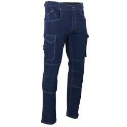 Jean de Travail poches genoux STRETCH BARIL de chez LMA