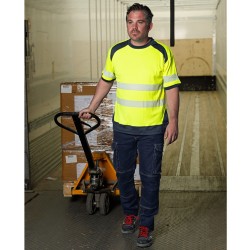 Jean de Travail poches genoux STRETCH BARIL de chez LMA