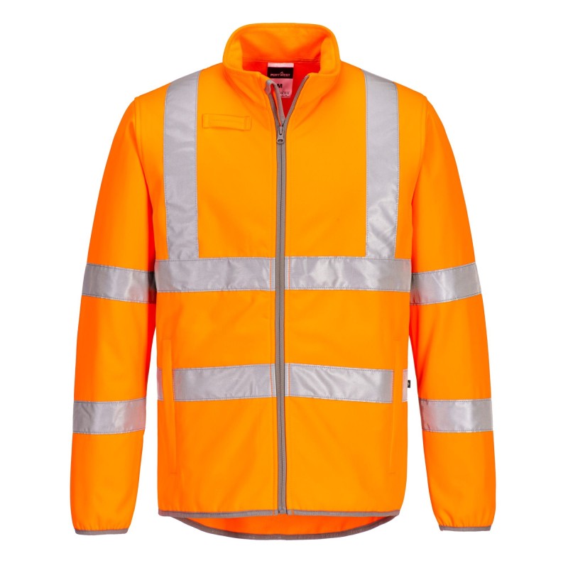 Veste Softshell Haute Visibilité Orange Portwest - Norme EN 20471