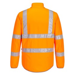 Veste Softshell Haute Visibilité Orange Portwest - Norme EN 20471