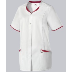 Tunique Médicale Femme BP: Encolure Moderne & Poches Pratiques | Modern Fit