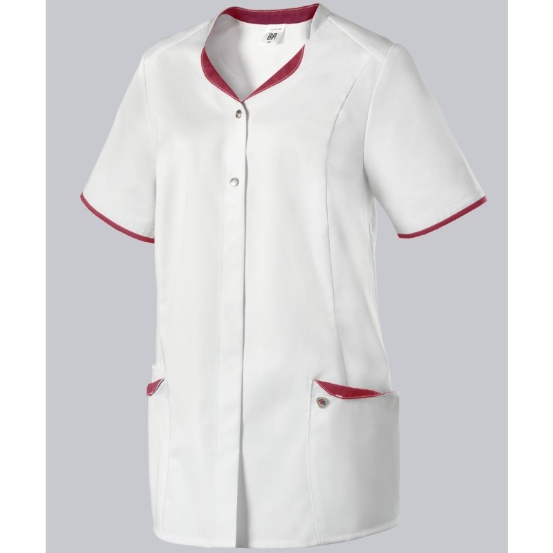 Tunique Médicale Femme BP: Encolure Moderne & Poches Pratiques | Modern Fit