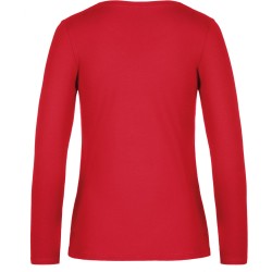 Tee shirt coton Femme Manches Longues B&C | 100% coton durable | 185 g/m²