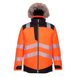 Parka de travail haute visibilité norme EN20471 - PORTWEST - Confort et protection contre le froid extrême
