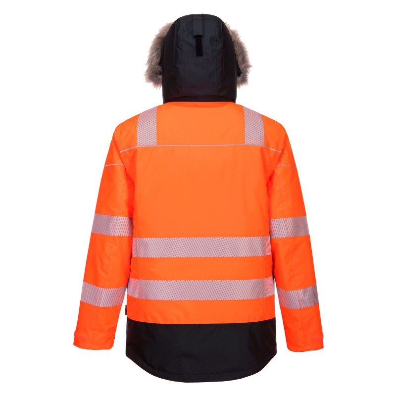 Parka de travail haute visibilité norme EN20471 - PORTWEST - Confort et protection contre le froid extrême