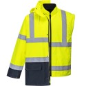 Parka de Travail haute visibilité jaune 5en1 EN 20471 -ESSENTIEL-