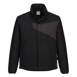 Veste Softshell Noir 2 Couches Bi-Color | PORTWEST | Respirante, Coupe-Vent & Imperméable
