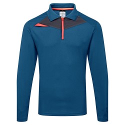 Polo de Travail Manches Longues Respirant | PORTWEST | Conception DX4 | Coupe Active | Tissu Premium Polyester
