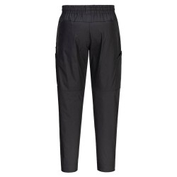Pantalon de travail Ripstop noir PORTWEST | Confort & Durabilité | Poches multiples | Coupe slim ajustée