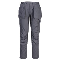 Pantalon de travail gris stretch PORTWEST - Confort et performance garantie!