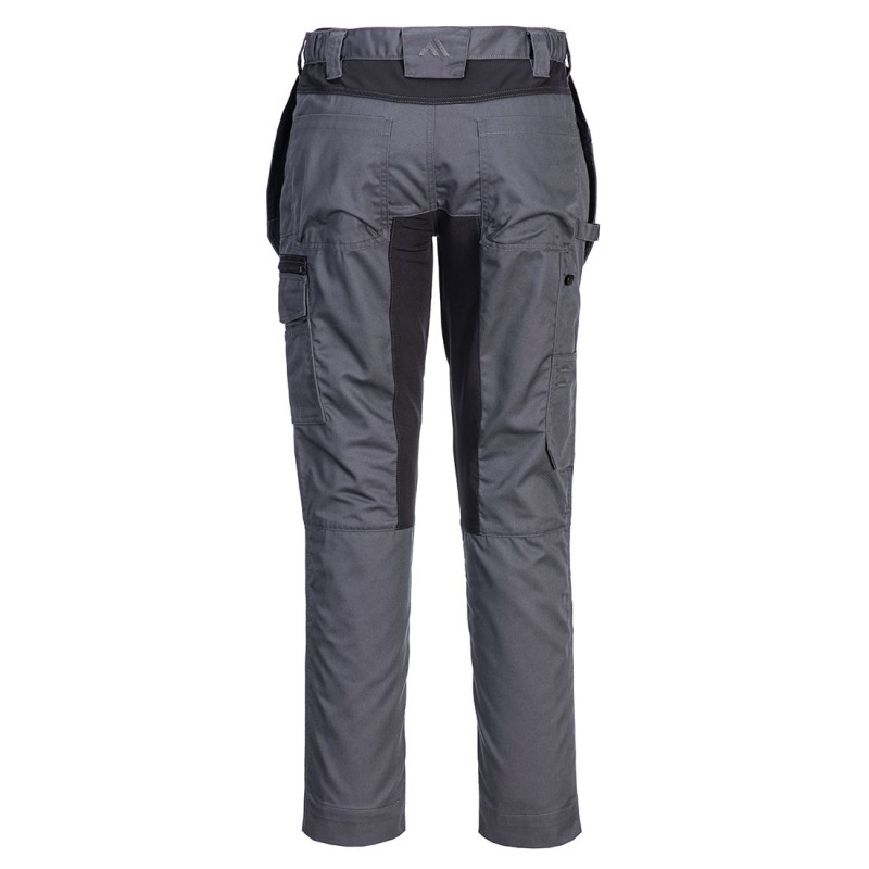 Pantalon de travail gris stretch PORTWEST - Confort et performance garantie!