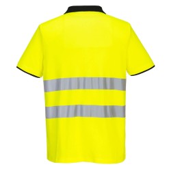 Polo de Travail Haute Visibilité PORTWEST | Confort et Style | EN ISO 20471 Classe 2