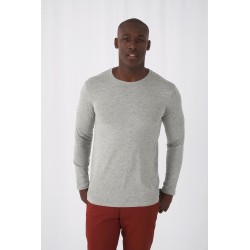 Lot de 3 T-shirt manches longues en coton B & C - Taille S | 100% Coton Biologique - 140 g/m²