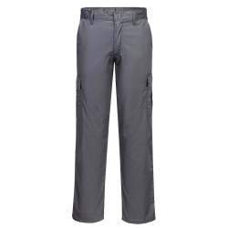 Pantalon de Travail Gris Combat PORTWEST: Tissu Robuste et Confortable