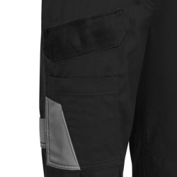 Pantalon de travail PORTWEST 100% coton 210g- Durable, bicolore avec poches multiples et bandes réfléchissantes