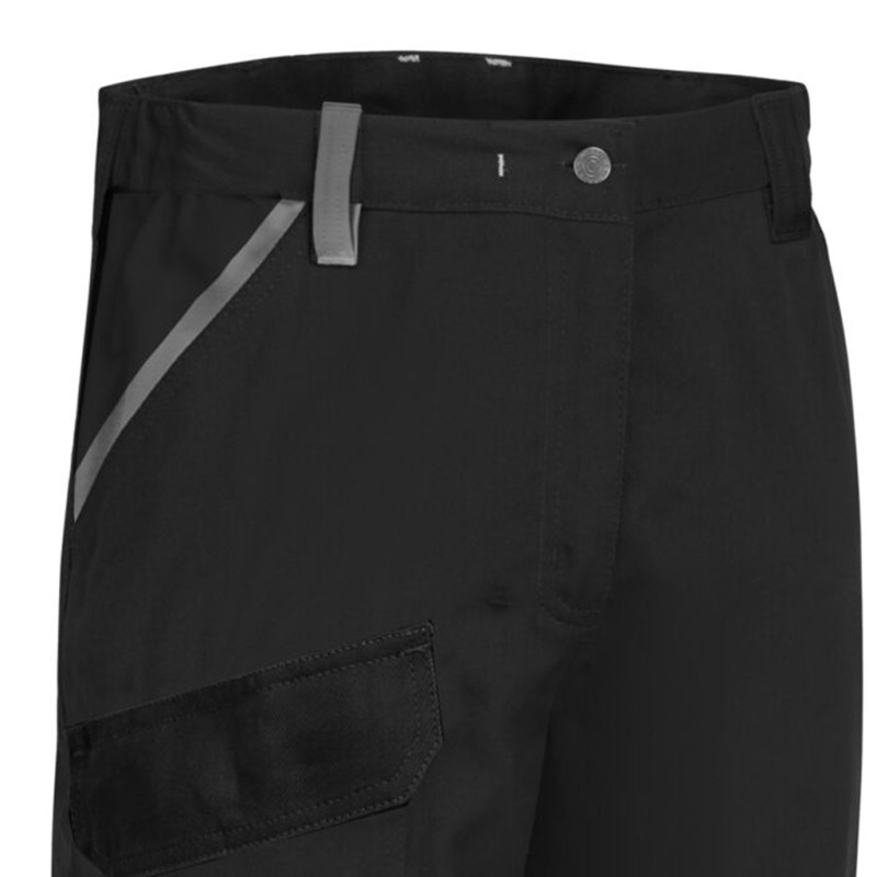 Pantalon de travail PORTWEST 100% coton 210g- Durable, bicolore avec poches multiples et bandes réfléchissantes