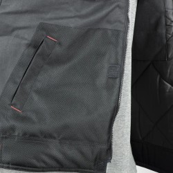 Gilet de travail gris Hiver SABLE de chez LMA