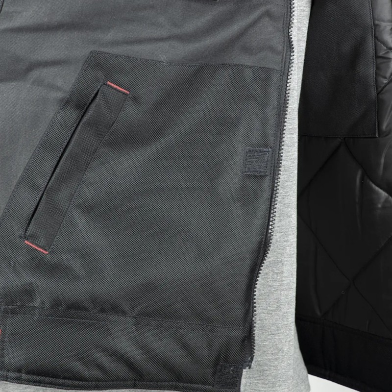 Gilet de travail gris Hiver SABLE de chez LMA