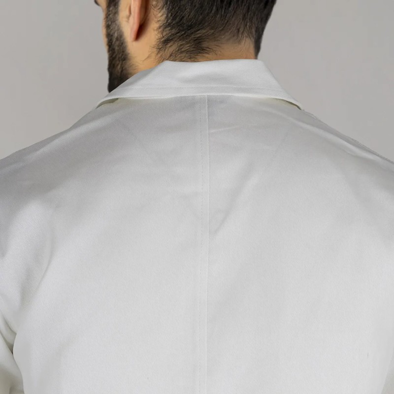 Veste de peintre blanche en coton - LMA - Qualité et fonctionnalité