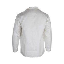 Veste de peintre blanche en coton - LMA - Qualité et fonctionnalité
