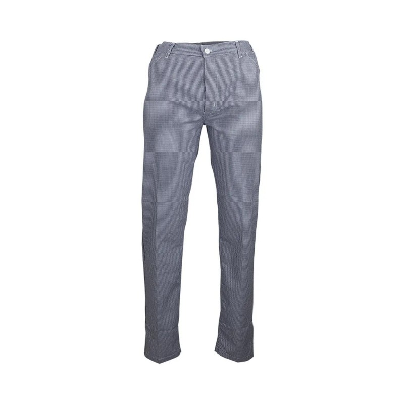 Pantalon de cuisinier pied de poule de chez LMA