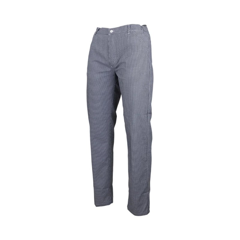 Pantalon de cuisinier pied de poule de chez LMA