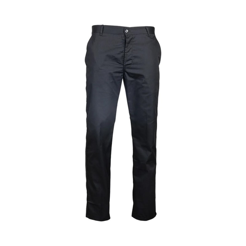 Pantalon de cuisinier noir de chez LMA