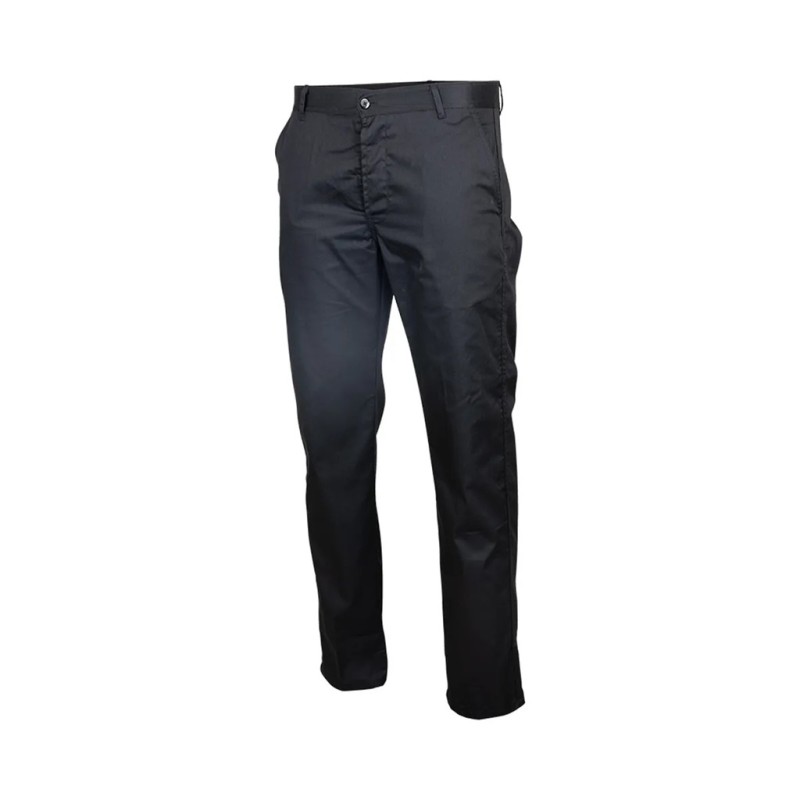 Pantalon de cuisinier noir de chez LMA