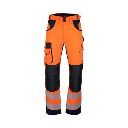 Pantalon de travail poches genouilleres Haute visibilté de chez LMA