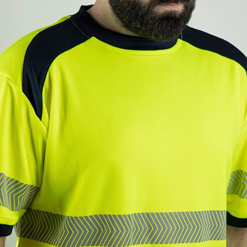 Tee Shirt haute visibilité respirant de chez LMA
