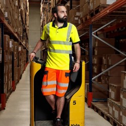 Polo haute visibilité respirant de chez LMA