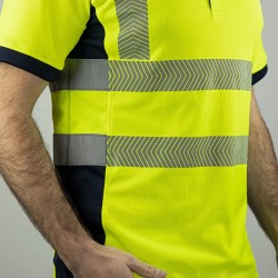 Polo haute visibilité respirant de chez LMA