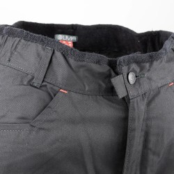 Pantalon cuisinier noir Tailles 38-52 ceinture éponge de chez LMA