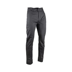 Pantalon cuisinier noir Tailles 38-52 ceinture éponge de chez LMA