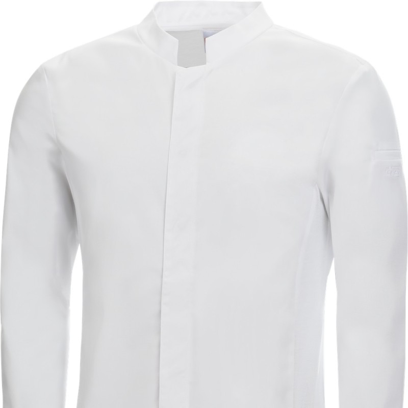 Veste de cuisine professionnelle legere en Tencel de chez LEIBER