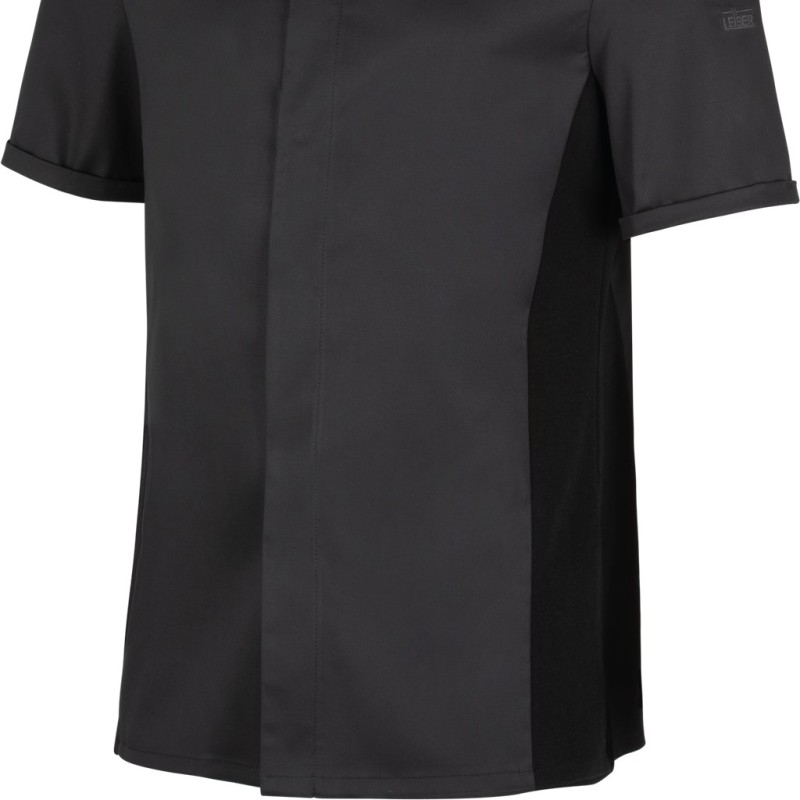 Veste de cuisine manches courtes légère en Tencel de chez LEIBER