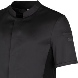Veste de cuisine manches courtes légère en Tencel de chez LEIBER