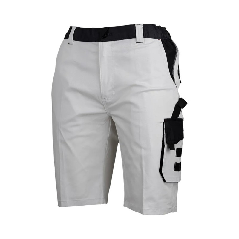 Bermuda de peintre stretch METAL FREE THEMIS de chez LMA